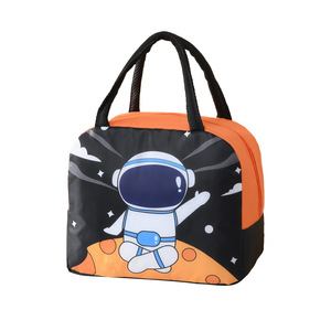 Sac à déjeuner isotherme pour enfants, motif dessin animé, en aluminium, pour l'école et les activités de plein air - Product Image 5