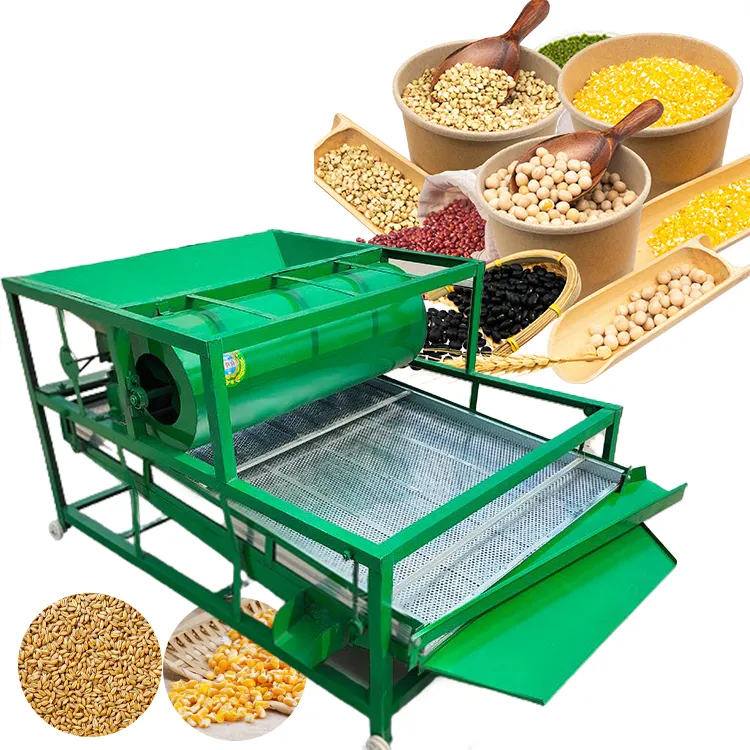 Fabrika toptan carob temizleme tohum ayırma verimli çift katmanlı kompozit pamuk ve sıralama yağ tohumları tahıl makineleri