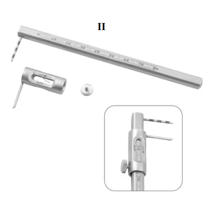 Mikro Boley ölçer Krekeler kumpas diş Implant aralığı paslanmaz çelik ölçüm bandı - Product Image 4