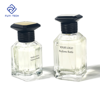 Flacons de parfum en verre vides de haute qualité 30ml 50ml 100ml, emballage de luxe pour parfum, impression sérigraphique, vaporisateur à pompe