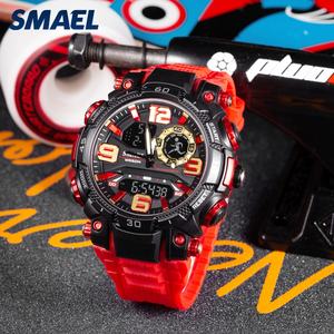 Relojes Multifuncionales SMAEL 1921 de Última Generación, Reloj de Pulsera Impermeable con Doble Pantalla Analógica y Digital, Reloj Despertador, Reloj con Fecha - Product Image 4