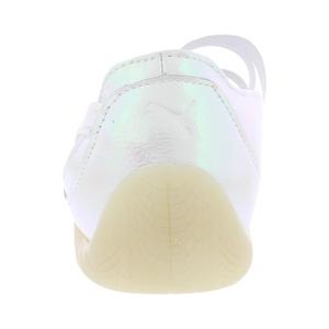 Chaussures plates pour femmes Speedcat Ballet, style danse, en tissu perlé à lacets, doublure textile, blanc et noir, collection automne - Product Image 3