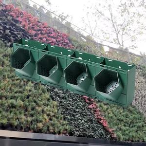 Pots de jardinage vertical pour mur végétal suspendu avec plantes vivantes, pots de fleurs, système d'agrandissement vertical des surfaces vertes - Product Image 1