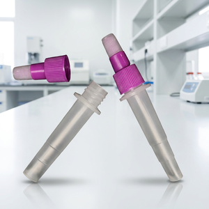 Tube d'extraction d'antigène à usage unique en PP, réactif de détection violet, tampon de haute qualité, OEM - Product Image 2