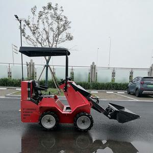 Mini cargadora de ruedas de alta calidad con diseño de cargador frontal hidráulico Eaton Bomba de motor Komatsu certificada por EPA Hecho en China - Product Image 4