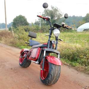 Patinete eléctrico con batería de litio, neumático grande de <span class=keywords><strong>tres</strong></span> <span class=keywords><strong>ruedas</strong></span>, Citycoco <span class=keywords><strong>Chopper</strong></span> Elektrikli, novedad - Product Image 4