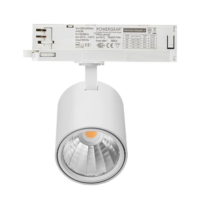 Projecteur sur rail LED COB commercial 30W 40W CCT réglable 3000K 4000K 5000K Angle de faisceau multiple 15° °   24 °   38 °   60 ° - Product Image 4