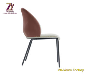 Silla ligera de cuero de lujo para banquetes para hoteles y restaurantes, bolsa suave, silla de comedor para salón de bodas VIP, fábrica al por mayor - Product Image 3