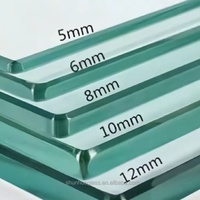 Plaque de verre trempé de sécurité, bord poli, verre Shunhua pour la décoration des balustrades de supermarchés et des bâtiments