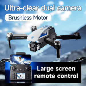 Dron Plegable M2 sin Escobillas con Cámara 480P Ultra HD, Control Remoto con Pantalla Grande, Quadcopter RC FPV con Vista en Vivo, Foto Aérea, Regalo - Product Image 2