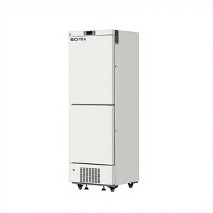 Congelador combinado SCITEK sin CFC-10 ~-25C y 2 ~ 8C Refrigerador y congelador 200L Capacidad Compresor dual 8h Backup - Product Image 1