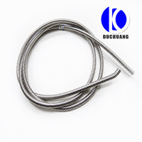 Tuyau flexible en acier inoxydable OEM 316 SS201/SS304 avec diamètre intérieur de 6 mm et diamètre extérieur de 8 mm, conduit métallique flexible, tuyau galvanisé