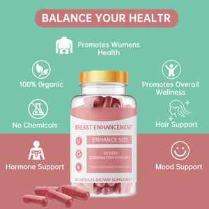 Private Label Pakket Borstvergroting <span class=keywords><strong>Capsules</strong></span> Natuurlijke Ingrediënten Voor Aanpassen Menopauzale Vergroting Borst 60 <span class=keywords><strong>Capsules</strong></span> - Product Image 1