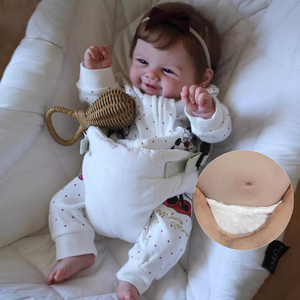 Búp bê tái sinh Silicone bé gái cậu bé khỉ làm từ Trung Quốc lỏng bé sơ sinh toddle thay đổi Kit - Product Image 4