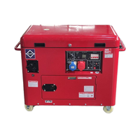 Générateur d'essence portable Rui Tianheng 6KW/7.5KVA pour la maison, le camping, l'extérieur, démarrage automatique, refroidissement par air, durable, silencieux, 4 temps, 1 cylindre