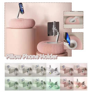 Almohada Soporte para teléfono móvil Tablet Pc Soporte giratorio Transmisión en vivo Drama Lazy Desktop Bed Home Stand para Iphone 16 pro Max - Product Image 3