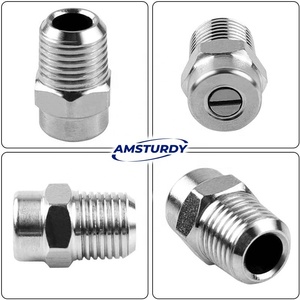 Buse de pulvérisation filetée <span class=keywords><strong>haute</strong></span> <span class=keywords><strong>pression</strong></span> Amsturdy TN01 pour <span class=keywords><strong>nettoyeur</strong></span> <span class=keywords><strong>haute</strong></span> <span class=keywords><strong>pression</strong></span>, jet d'eau pour lavage de voiture - Product Image 2