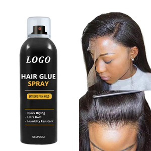 Factory Price Wholesale Extreme Strong Lace Adhesive Natural Liquid Clear Gel Lasting Weaving Wig <strong>Glue</strong> Spray - Product Image 5
