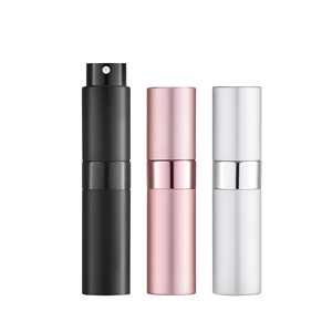 Atomizador de Perfume de Bolsillo Mini de Aluminio Giratorio de 10ml, Recargable, Certificado CE/REACH, Logotipo Personalizado, Se Acepta OEM/ODM - Product Image 1