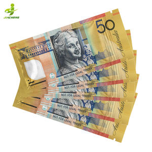 Formato personalizzato stampa diretta piccola cerniera <span class=keywords><strong>a</strong></span> prova di bambino <span class=keywords><strong>a</strong></span> prova di odore 3.5g forma 7g segno di dollaro soldi sacchetti di mylar - Product Image 3