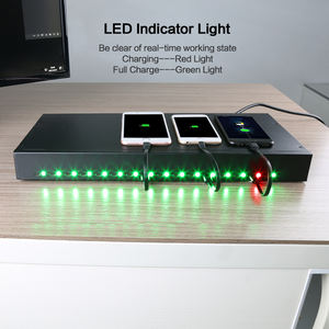 Estaciones de carga portátiles de <span class=keywords><strong>200W</strong></span>, dispositivos de carga rápida para teléfono, USB, C, 16 puertos, Sipolar, 2A - Product Image 3