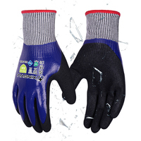 Gants de travail robustes XINGYU en HPPE 15 jauges, enduits de nitrile sablé, résistants à la coupure A4, antidérapants, résistants à l'abrasion, pour l'extérieur, avec logo personnalisé