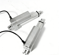 Moteur à courant continu 12V, contrôleur de course de 100 mm, tige télescopique robuste de 500N, actionneur linéaire électrique, étanche IP65, ROHS