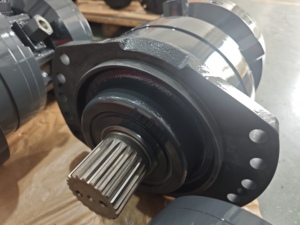 Moteur hydraulique à pistons radiaux HMSE08 à couple élevé et faible vitesse, type à arbre, avec intégration - Product Image 5