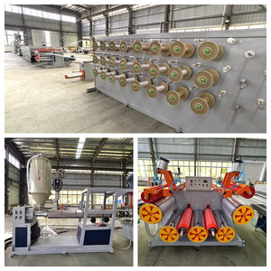 Strukturelle makro-synthetische Fasern/Verstärkung Twisted-Bundle-Polypropylenfaser-Produktions maschinen linie - Product Image 2