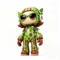 Figurine articulée personnalisée OEM à pois, avec emballage sur mesure, service de personnalisation direct usine en Chine