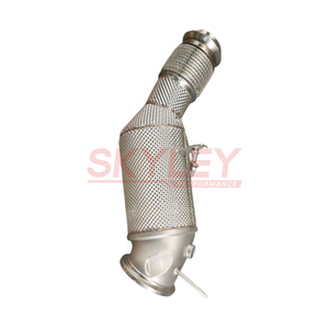 Downpipe con catalizador B48 para chasis F y G de <span class=keywords><strong>BMW</strong></span> 120i 220i 230i 320i 330E 330i 420i 430i 520i 530i 530E X3 X4, tipo OPF y brida V-Band - Product Image 6