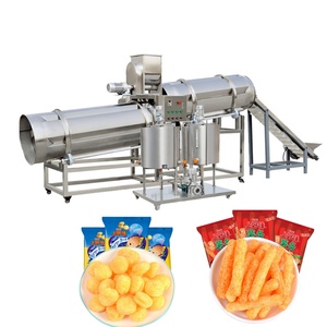 Línea de Producción de Snacks Inflados y Alimentos para el Tiempo Libre, Máquina Procesadora de Snacks de Maíz Inflado - Product Image 5
