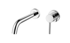 Modern Style Chrome Gun Gray Black 59-1 Brass <b>Shower</b> Panel Concealed Installation Basin Faucet Hot and Cold Split Basin <b>Mixer</b> - Product Image 5