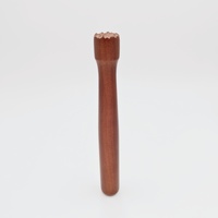 21cm Natuurlijke Houten Cocktail Roerstaafjes Mengstaafjes Houten Fruitknijper Bar Gereedschap voor het Maken van Mojito Mix
