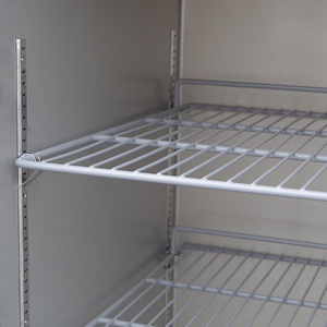 Réfrigérateur commercial à refroidissement par air <span class=keywords><strong>de</strong></span> style américain avec 2 petites portes, haute capacité, en vente - Product Image 6