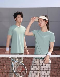 T-shirt à manches courtes unisexe pour homme et femme, personnalisable avec votre logo de marque, mode estivale, prix bas - Product Image 5