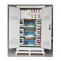 JSW-80KVA 100KVA 3 phases ferro-résonant/condensateur/statique/sans contact régulateur de stabilisateur de tension purifié de précision AVR 380/400V