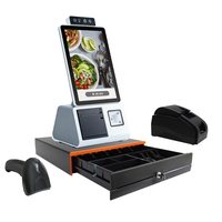 POS-терминал OEM HPZ2 10.1 дюйма на Android 11 с 1D/2D сканером штрихкодов, принтером 58 мм, сенсорным экраном, 2 ГБ ОЗУ + 16 ГБ ПЗУ, процессором RK3568, разрешением 1280x800