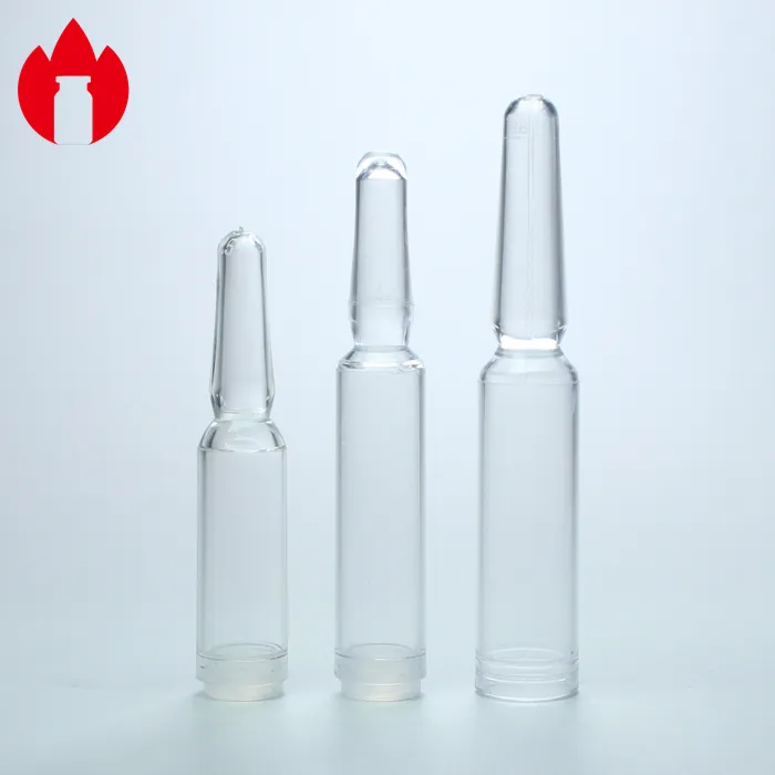 1.5ml 2ml 3ml 4ml קוסמטי PETG או PP פלסטיק אמפולה