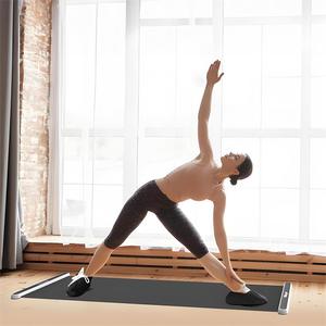 Tập thể dục phòng tập thể dục trượt Board Pad cho làm việc ra thêm trượt tập thể dục trượt Board huấn luyện viên mat với giày Bìa - Product Image 4