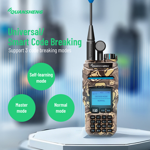 QUANSHENG TK11 10W Talkie-walkie pleine bande double réception <span class=keywords><strong>HF</strong></span> <span class=keywords><strong>VHF</strong></span> <span class=keywords><strong>UHF</strong></span> Radio amateur Charge Type-C <span class=keywords><strong>Émetteur</strong></span>-<span class=keywords><strong>récepteur</strong></span> AM SSB CW FM NOAA - Product Image 5