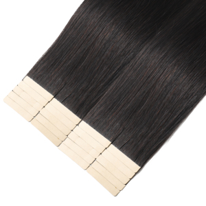 Extensiones <span class=keywords><strong>de</strong></span> Cabello con Cinta Adhesiva Platinum Natural Black & Balayage, Envío Rápido, Sin Pegamento, Sin Daños, OEM ODM para Profesionales <span class=keywords><strong>de</strong></span> Salón - Product Image 2