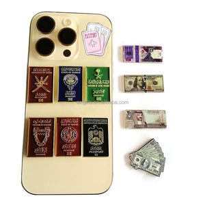 המכונית מדבקות מתכת עיצוב רכב אמייל רך מדבקות טלפון מתכת מדבקה נייד סיטונאי - Product Image 5