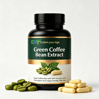 Capsules de marque privée avec extrait de grains de café vert