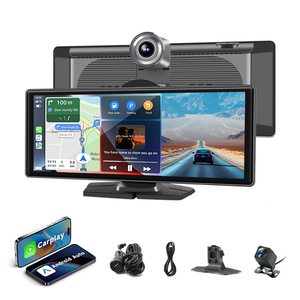 <span class=keywords><strong>Enregistreur</strong></span> double 4K portable sans fil CarPlay Android Auto transfrontalier avec navigation <span class=keywords><strong>en</strong></span> <span class=keywords><strong>ligne</strong></span> et <span class=keywords><strong>écran</strong></span> intelligent, interface de charge Type-C - Product Image 5