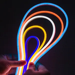 Lampu Neon LED Fleksibel Logo Kustom Lampu Tanda Neon Dekoratif Kegiatan Pesta Pernikahan