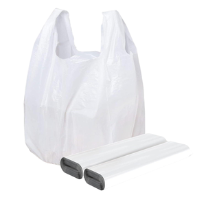 Rollo de Bolsas de Basura Negras de HDPE - 100 Unidades, Bolsas de Basura Resistentes para Cocina, Venta al por Mayor - Product Image 1