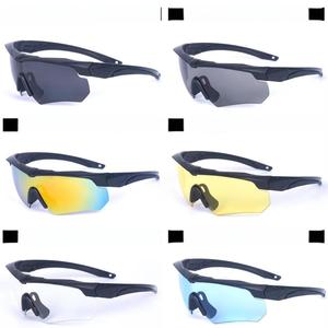 Occhiali da sole tattici per sport all'aria aperta protettivi per tiro dal vivo da cecchino - Product Image 6