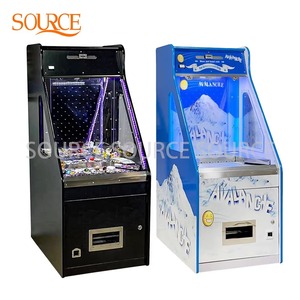 SOURE Machine d'arcade moderne de jeu de poussée de pièces, mini machine à griffes pour poupées, distributeur de petits cadeaux et de <span class=keywords><strong>prix</strong></span> pour centre commercial - Product Image 1