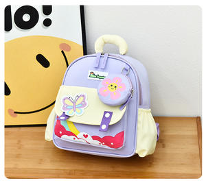Wholesale Kids School Bag Lightweight <b>Mini</b> <b>Backpack</b> for Children Cute Kindergarten Schoolbag With Cartoon Candy Color <b>Backpack</b> - Product Image 2
